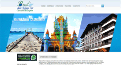 Desktop Screenshot of brasildasaguas.tur.br